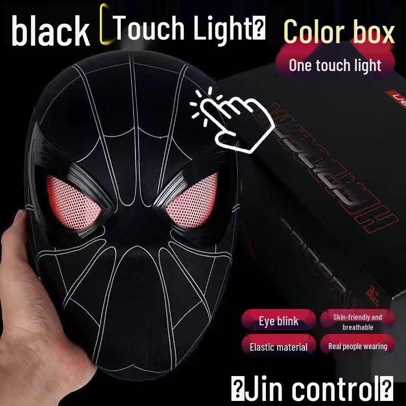 Luminous Blinking Venom Spider-Man Mask for Adults & Kids