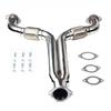 Edelstahl Auspuffsystem Kit 201 (Krümmer, Hosenrohr, Mittelrohr, Y-Rohr) für 04-05 Nissan 350Z / G35