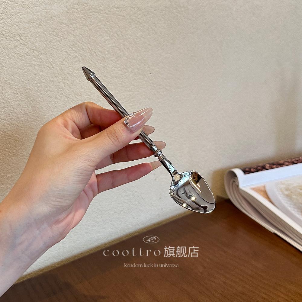 

304 Stainless Steel Western Fork Home Tableware Fruit Salad Fork Kitchen Tools High Appearance Level Creative Spoon Fork Knife