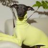 Haustier Winter Warmer Pullover mit hohem Kragen Windhund Hundeweste Jacke Verdicken Whippet Mantel Pullover Für Mittelgroße Große Hundekleidung