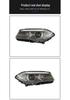 Compatible Xenon + Adaptive Headlights for BMW 5 Series F18 (2011-2013) - Part Nos. 63117271907, 63117271908