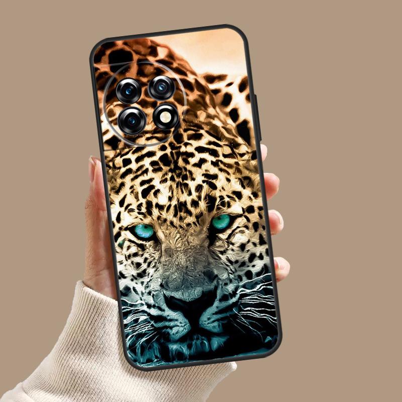Cheetah Panther Snow Cheetah Case For OnePlus Nord CE 3 Lite CE4 2 2T N10 N20 N30 OnePlus 12 11 9 10 Pro 8T 10T 12R Cover