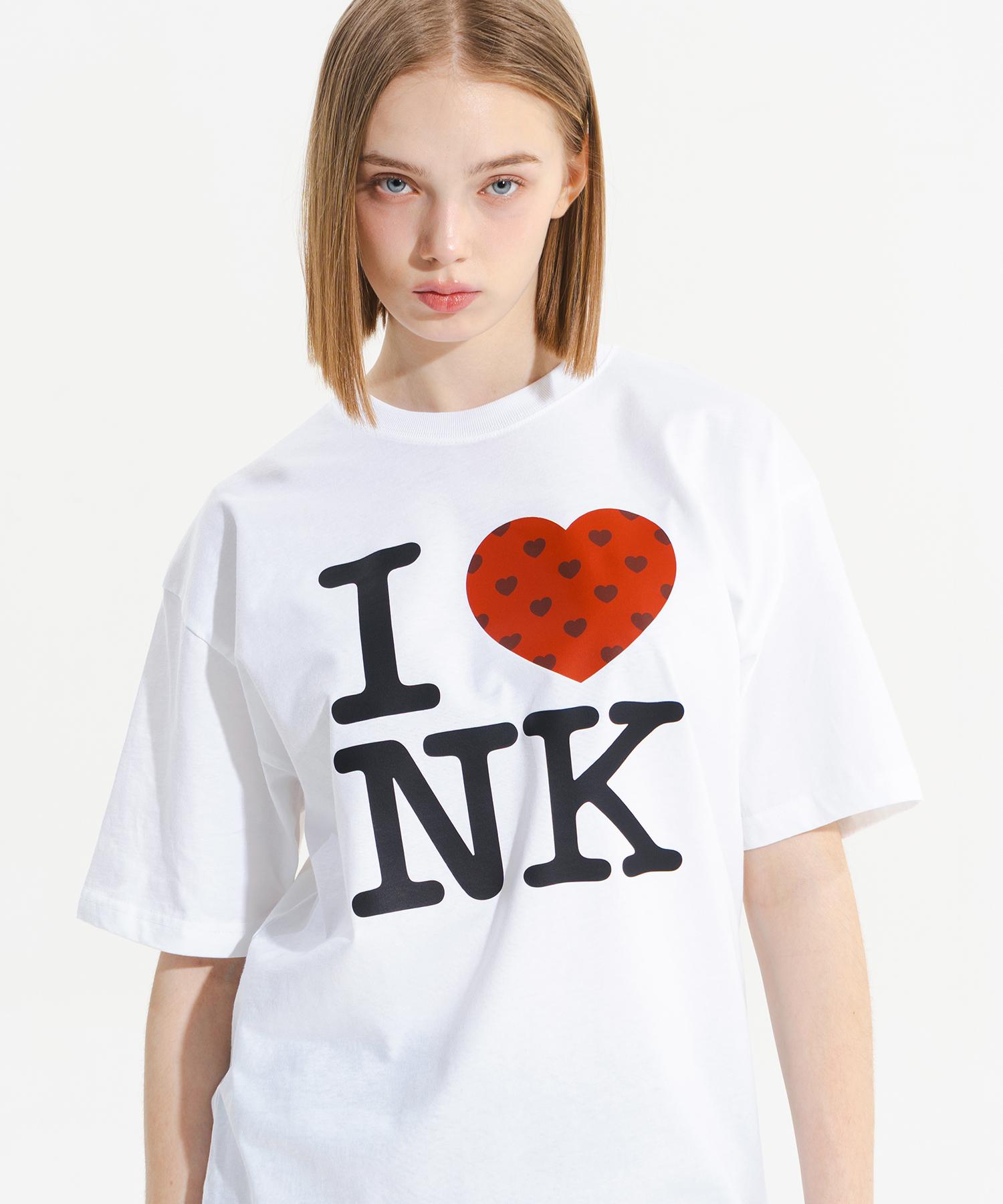 New Kitch I Love Nk Short Sleeve (White) White/Xs