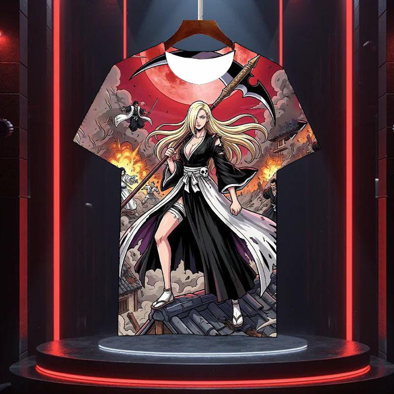 

Summer 2026 Hot Edition of Naruto 3D Printed Short-sleeved T-shirt for Teenagers Top, Anime Short-sleeved T-shirt S