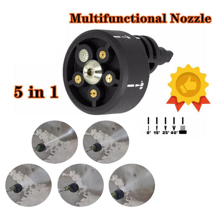 

5-in-1 Multi-functional Nozzle for WORX WG629E/630/644 Hydroshot Cleaning Tools