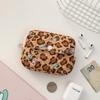 Striped Polka Dot Quilted Cotton Mini Coin and Makeup Purse