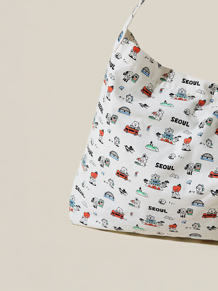 LINE FRIENDS BT21 Seoul Edition Öko-Tasche