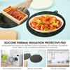 Induktionskochfeldmatte Rutschfeste Silikon Kratzschutz Silikon Thermochromische Induktionskochfeld Schutzabdeckung Topfuntersetzer