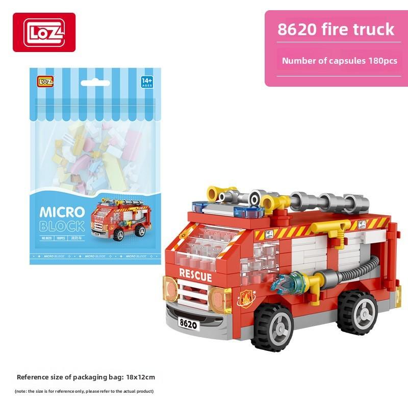 Tank Plastic Airplane Micro Construction Blocks For Kids Creative Play Learning