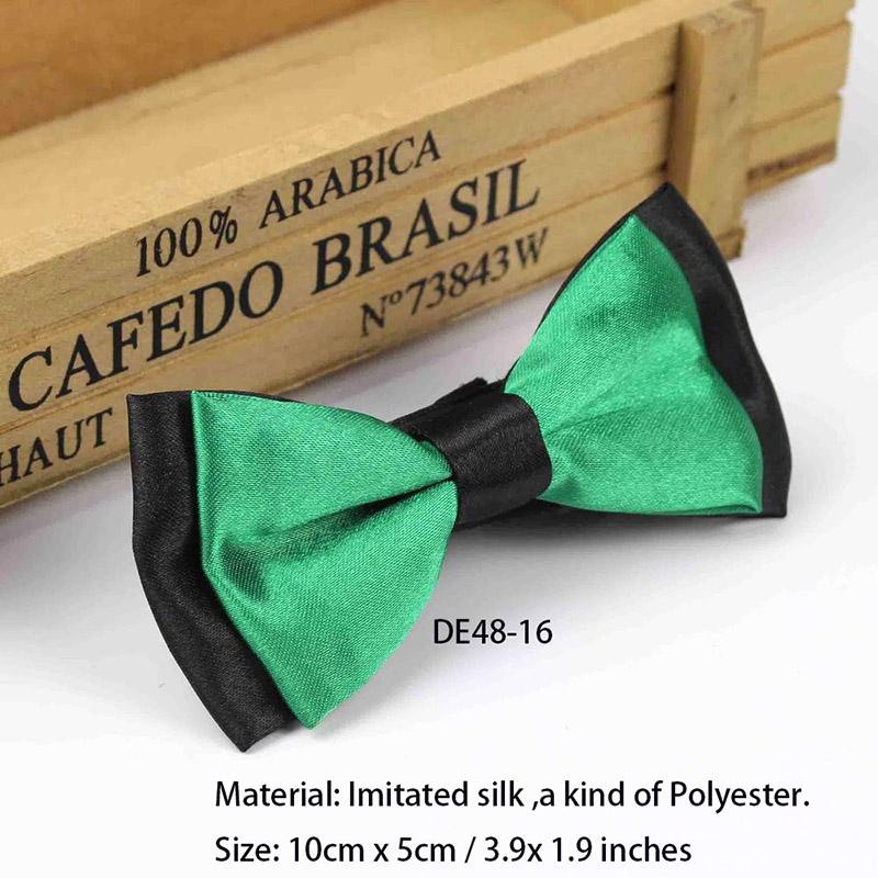 Classic Children's Bow Tie Baby Boy's Girl Fashion Solid Color Adjustable Bow Tie Children's Two-tone Pet Dog and Cat Bow Tie