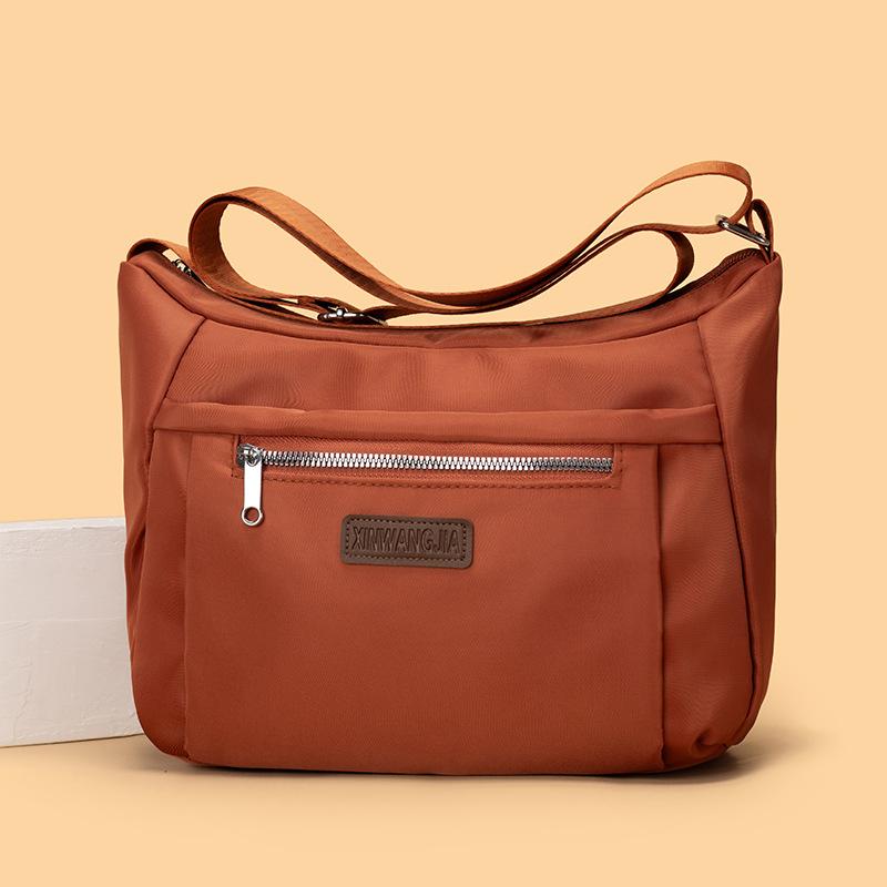 Water-Repellent Nylon Bag Messenger Bag Large Capacity Commuter Bag Women's Shoulder Bag