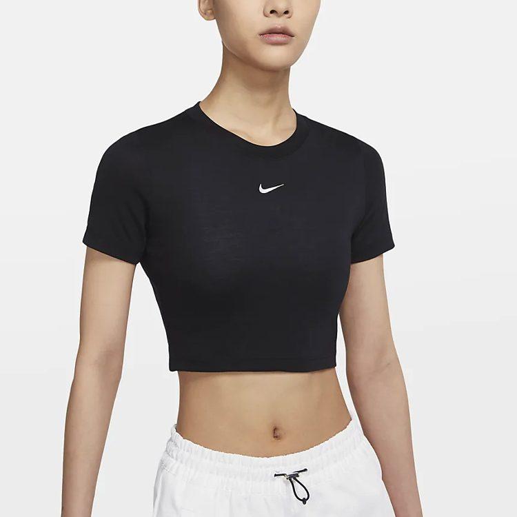 Nike Sportswear Essentials Crop Top Women's Black DD1329-010