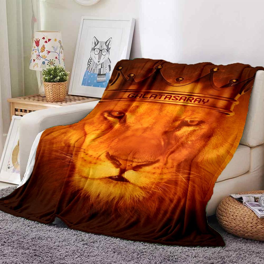 Galatasaray S.k Blanket Ultra-Soft Suitable for Office Chair Bed Office All-Season Use Stylish Decor Gift for Travel Home Birthdays