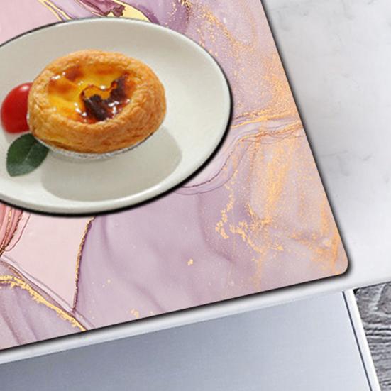 Прозрачный коврик для столовых приборов с принтом — фото 10