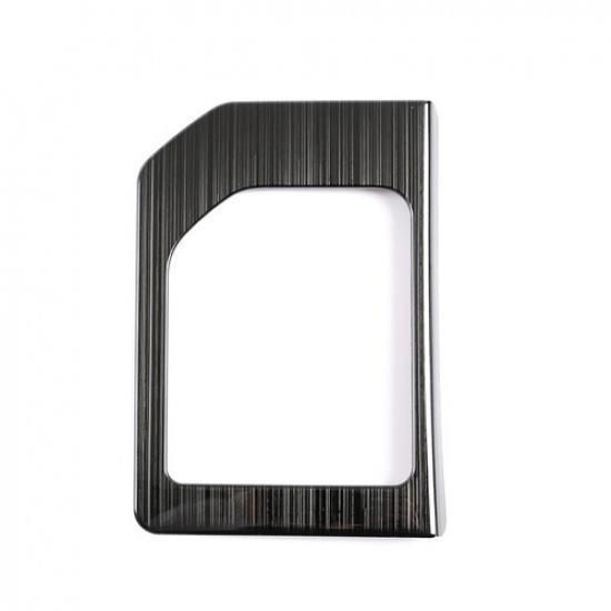 For Toyota Tundra 2014- Black titanium Inner Gear Shift Box Panel Cover Trim