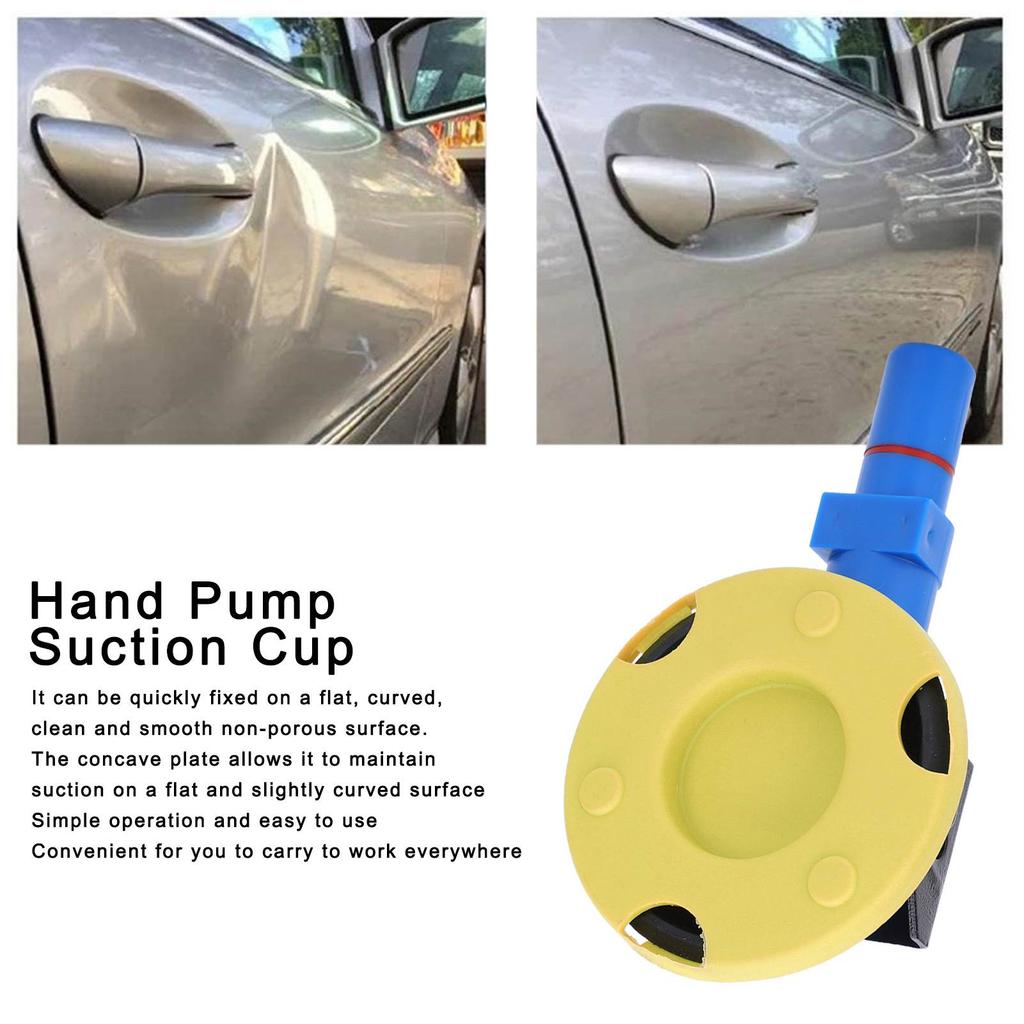 3in Hand Pump Suction Vacuum Cup Heavy Duty Dent Repair Industrial Supplies with Rubber Cups Vacuum Pump Suction Cup