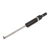 Car Brake Pad Detection Pen Scale Tire Tread Depth Gauge Measuring Tool Black Silver Universal for Internal External