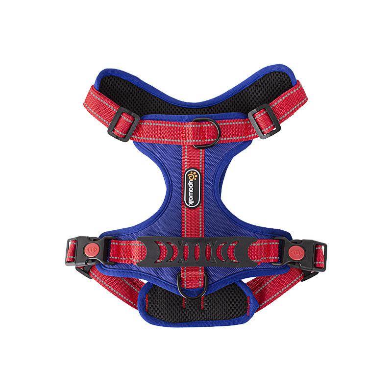 Pet Dog Harness for Medium Large Dogs Adjustable Reflective Vest Harnesses for Small Dogs Front Clip Harness Easy Control Handle