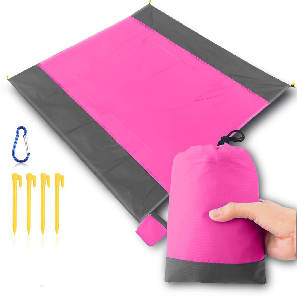 Portable Foldable Picnic Mat Water Resistant Outdoor Camping Oversized Mat Suitable for Backyard Party