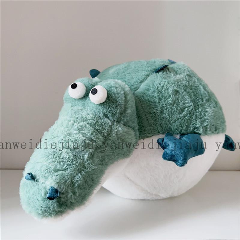 Plush Alligator Velvet Toy Cute Cartoon Animal For Kids Room Decor Gift Doll