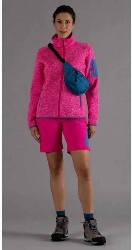 Куртка CMP Woman Fleece Jacket (3H14746) аллюминиум/антрацит