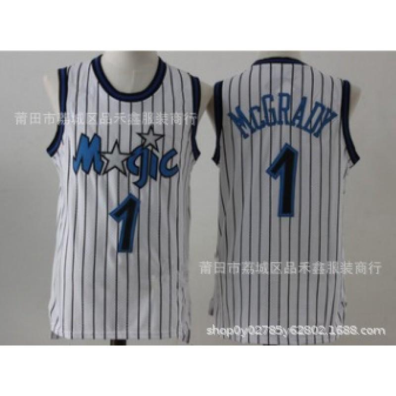 Orlando Magic Basketball Jersey Embroidered Team Uniform Men Women Cotton Blend Sport Wear