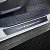 For Bronco Sport Car Door Sill Protector 2022   4Pcs Carbon Fiber Threshold Sill Stickers Ford Bronco 4-Door