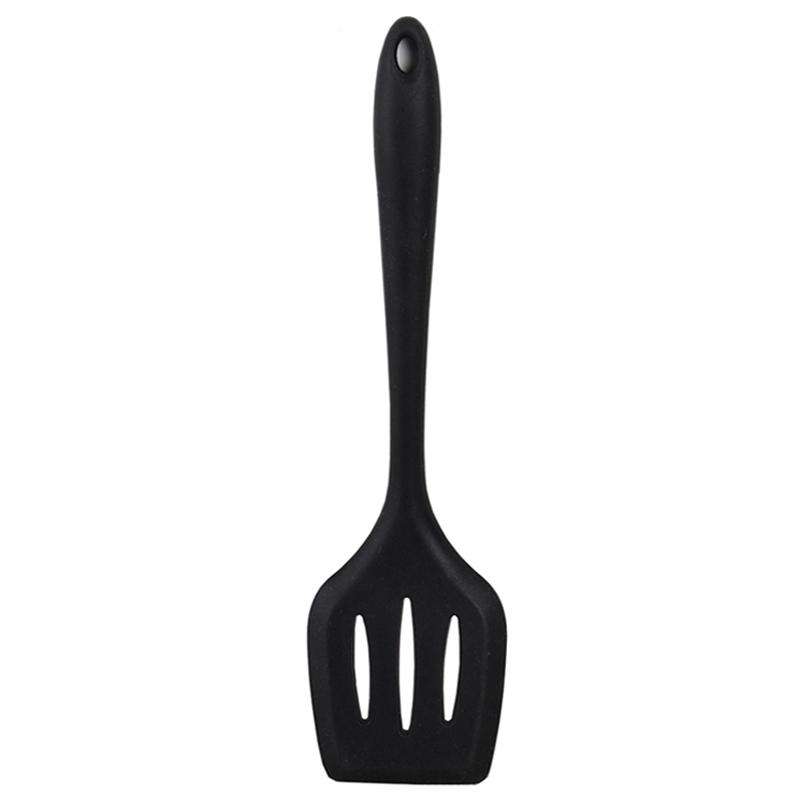 Vaření Špachtle Nepřilnavá Silikonová špachtle Děrovaná obracečka Lopatka na palačinky Pánev Kuchyňské náčiní Silikonové kuchyňské náčiní
