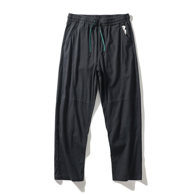 Summer Thin Straight Export Men s Clothing Linen Pants Black XL