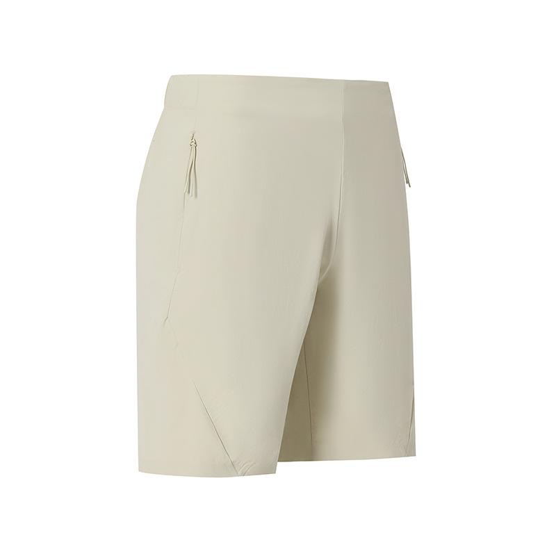 Non Marking Versatile Shorts for Men's Outdoor Hiking and Mountaineering, Breathable Five Quarter Pants, Lightweight Casual Training Sports Pants