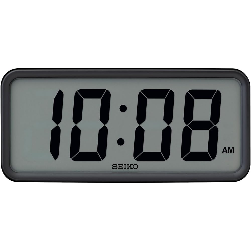 Seiko Clock SEIKO STANDARD Wall Clock/Desk Clock, Quartz Clock, Smartphone Time Adjustment Compatible, 82 x 179 x 33 mm, SQ820K
