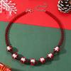 Unique And Stylish Christmas Tree Print Jewelry Set Necklace Bracelet Earrings And