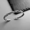 Vintage Bracelet Men and Women Bracelet Fried Dough Twists Opening