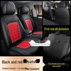 Custom Lingdu Car Seat Cover - All-Season, Wear-Resistant Leather, Full Wrap for Five-Seater.