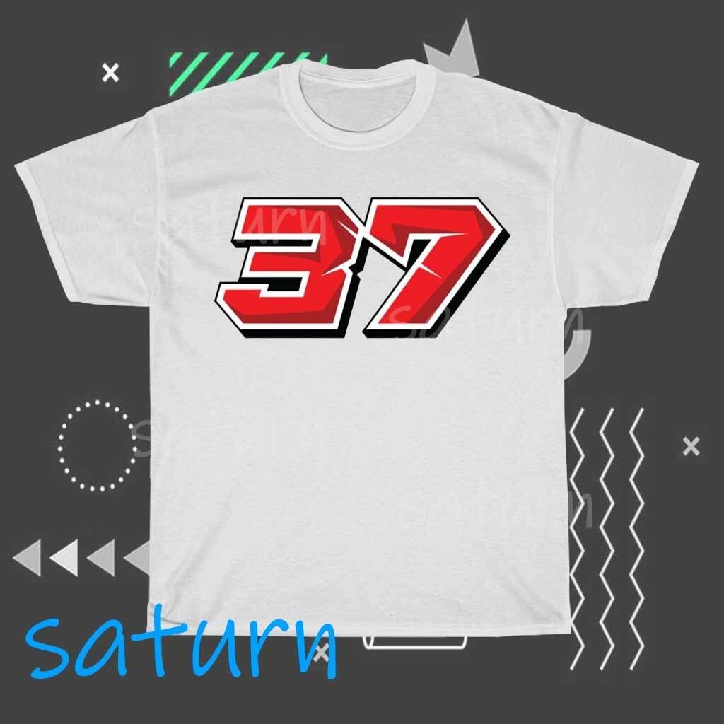 Pedro Acosta Number 37 Active Logo T-Shirt XXXL