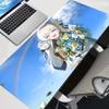 Large Cartoon Mousepad Non-slip Cute Anime Gaming Mouse Pad Honkai Star Rail Firefly Fashion Computer Desk Pad Keyboard Rug