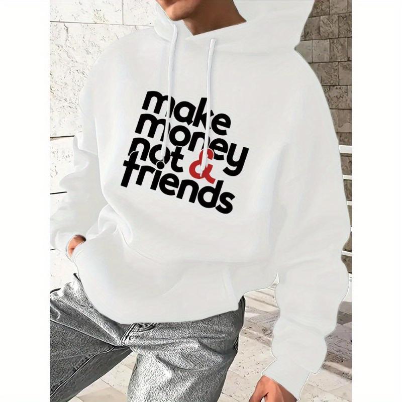 

Layering-Ready, Men s Hooded Sweatshirt, Ideal for Spring Autumn XXL білий