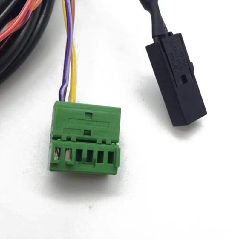 Vehicle Microphone Cable Harness for Automobile Head Units, Wiring Set for RCD510 RNS510 9W2 9ZZ, Listed 8X0035447A and 1K8035730D