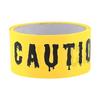 Halloween Tape Yellow Warning Scary Party Decorations Safety Scene Caution Tape Roll Party Props for Outdoor Door Window