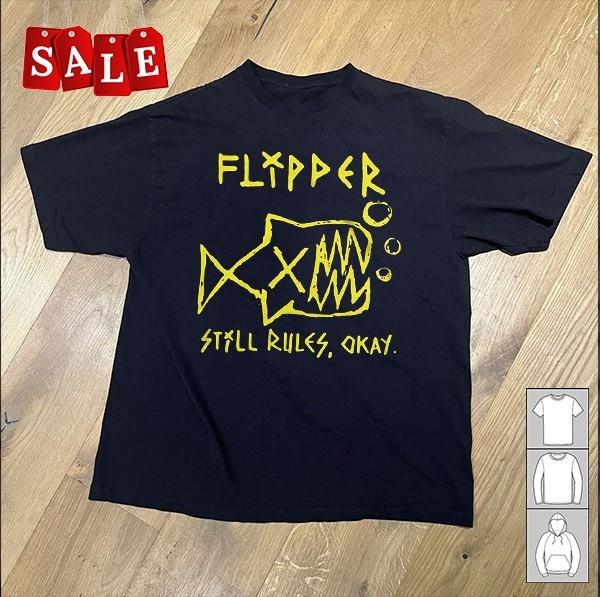 New Flipper Still Rules Okay Album Gift For Fans Unisex S5XL Shirt UH990 Unisex T-Shirt XXXL