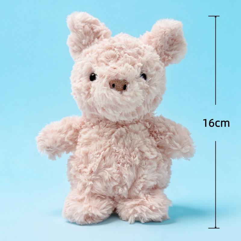 16Cm Animal Plush Toys Elephant Wolf Lion Sheep Bear Stuffed Doll Kawaii Home Decor Toys Accompany Sleep Toy Birthday Gifts