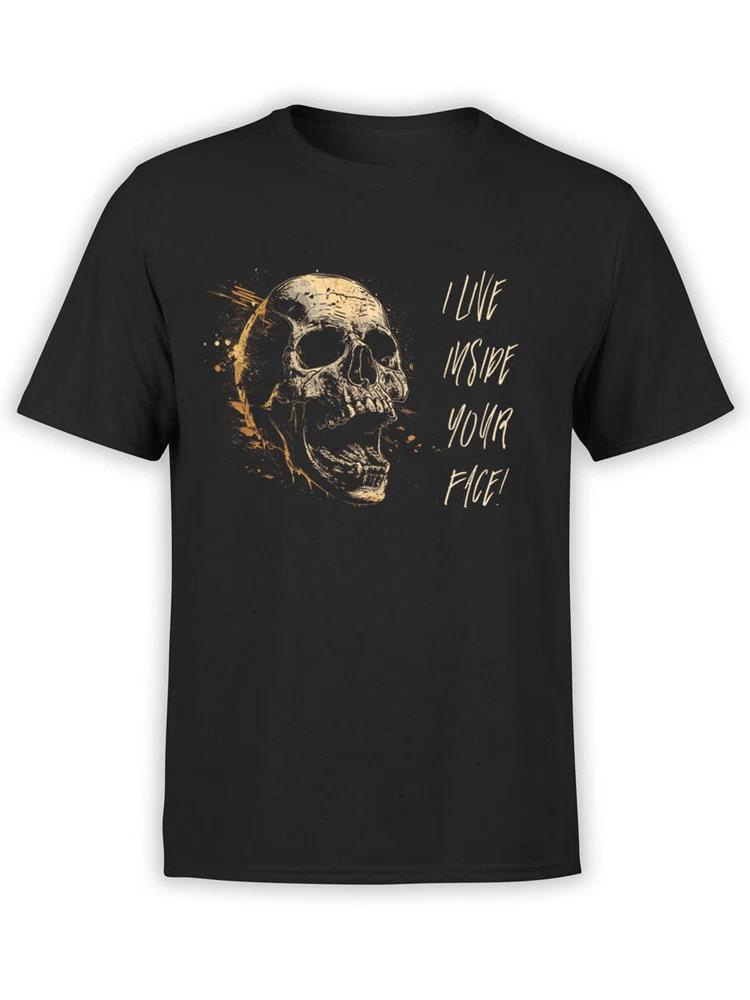 Funny Tshirts Collection Iside Face Tshirt Unisex S
