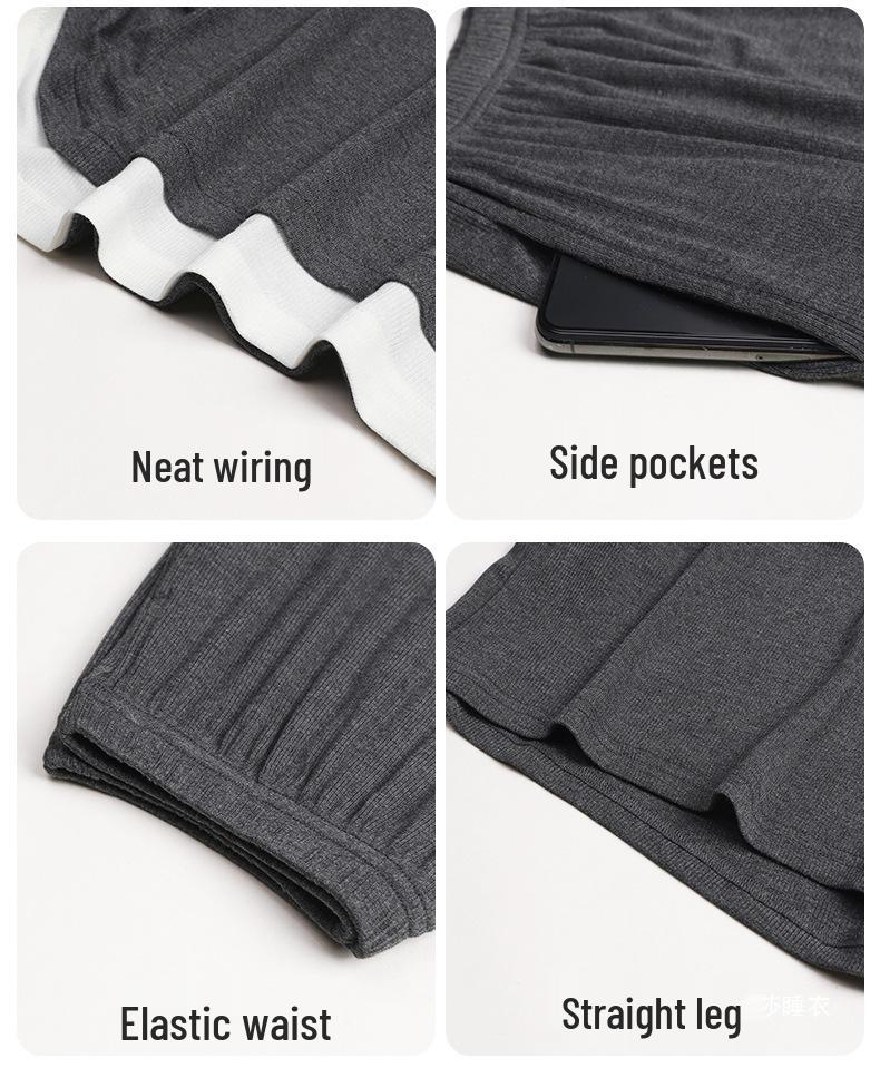 Ice Silk Ribbed Women's Sleepwear Set with Chest Pads – Short Sleeve & Shorts, Casual Wear, Indoor/Outdoor Comfort