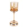 Lätt Lyx Fransk Ljusstake Ornament Bordsljusstake Romantisk Middag i Levande Ljus Dekorativa Rekvisita Champagneguld