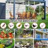50/100M Reflective Bird Repellent Fright Tape Anti-bird Laser Flashing Tape Double-sided Deter Pigeons Crows Birds Ribbons