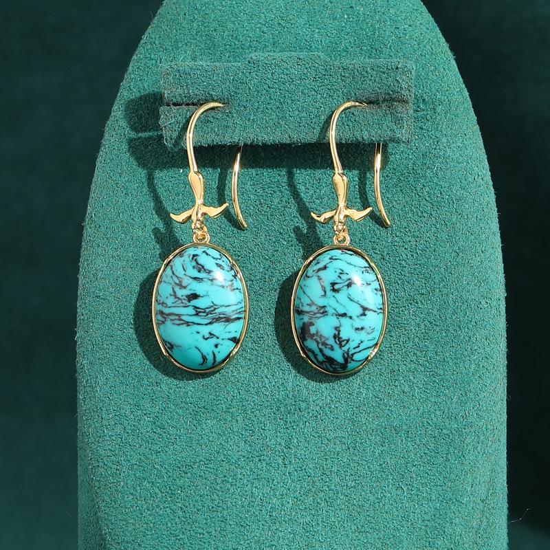 Yong Nuo Vintage Retro Jewelry: High-End, Colorfast Antique Earrings