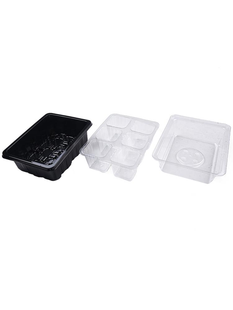 Compact Size Greenhouse Dome Plant Shoots Kit Starter Trays