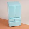 Miniature Refrigerator with Opening Door Realistic Plastic Kitchen Appliance for Toy Room Micro Scene Decor 1/12 Scale Pretend Play Accessory for Kids