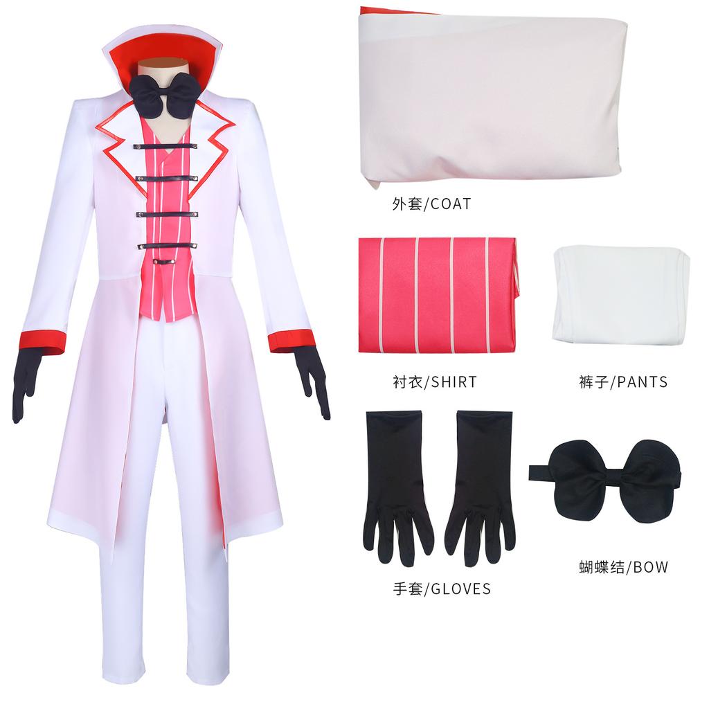 Neues Angebot Amerikanisches Drama Hell Inn Cos-Kleidung Hell Inn Alastor Cosplay-Kleidung