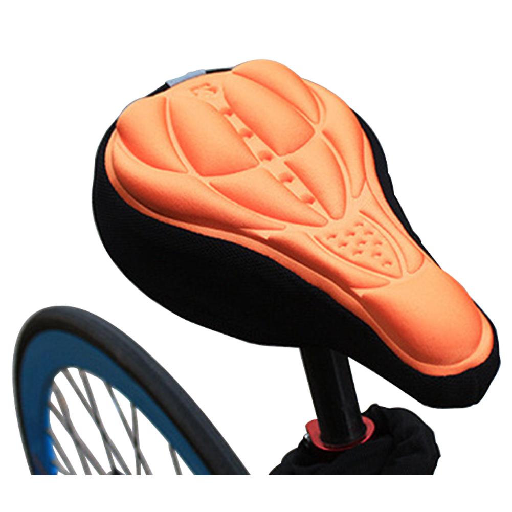 3D Breathable Bicycle Seat Cover Embossed High-elastic Cushion Perfect Bike Accessory